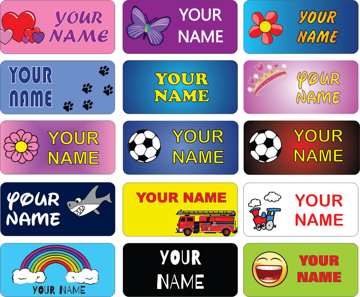 Our name tags are now back in stock!